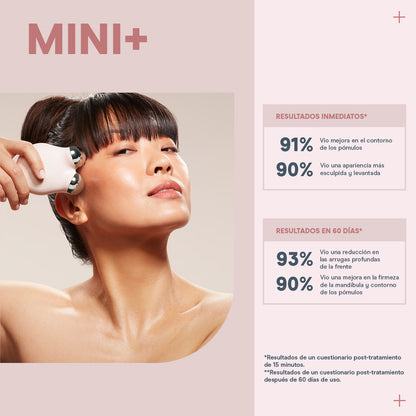 NuFACE MINI+® Sandy Rose – Kit de inicio
