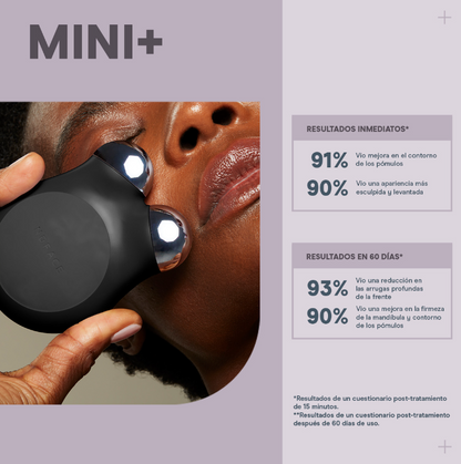 NuFACE MINI+® Midnight black – Kit de inicio