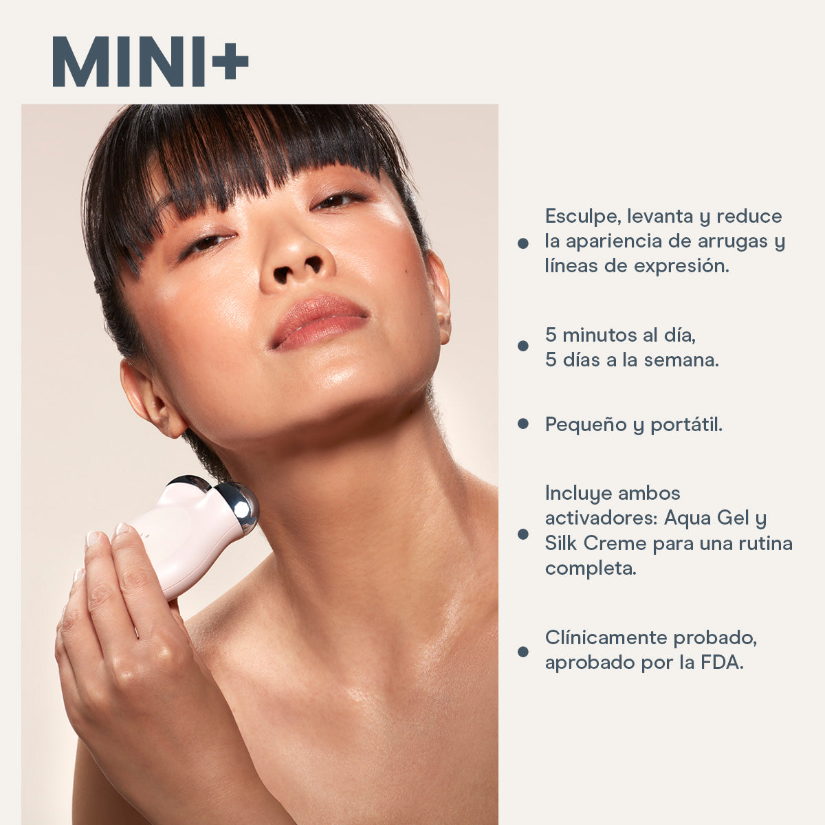 Kit NuFACE FIX y MINI+ Midnight black