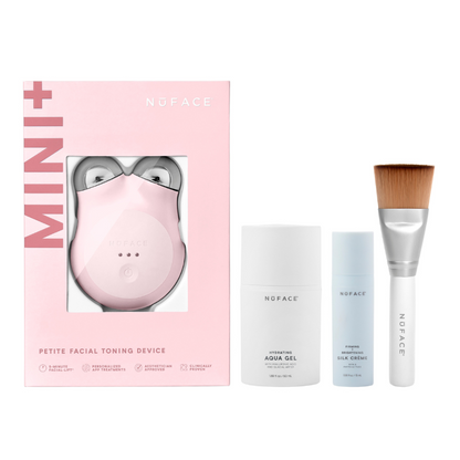 NuFACE MINI+® Sandy Rose – Kit de inicio