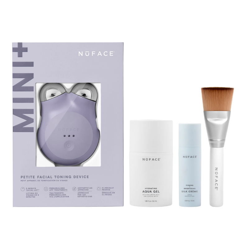 NuFACE MINI+® Violet Dusk - Kit de inicio