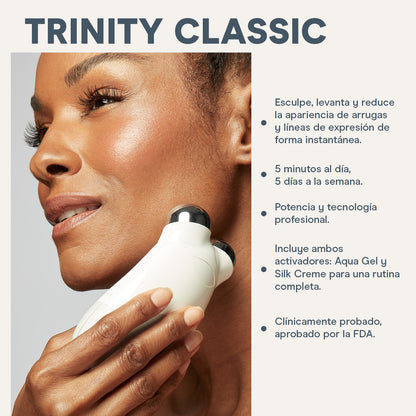 NuFACE Trinity Clásico® Edición limitada “Platinum”